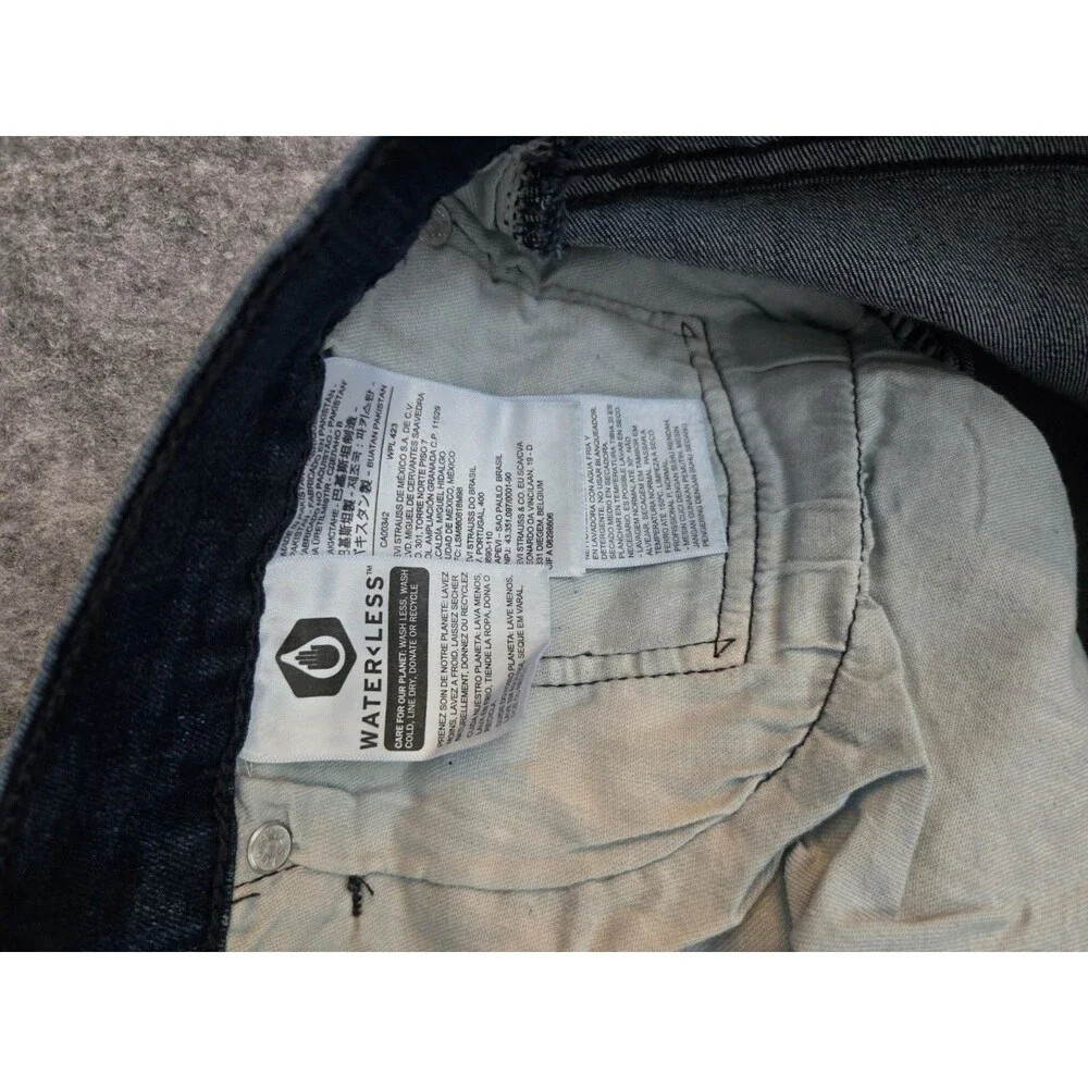 Levis 541 Mens Athletic Taper Jeans All Seasons Tech Stretch Blue 40x29 NEW NWT